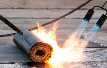 Pentre Cilgwyn asphalt flat roofing repairs