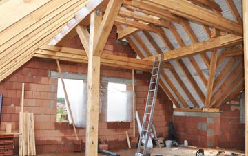 Pentre Cilgwyn attic trusses